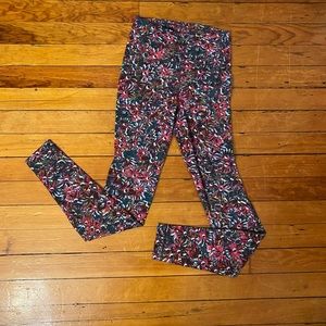 Multi-colored Lululemon leggings athletic